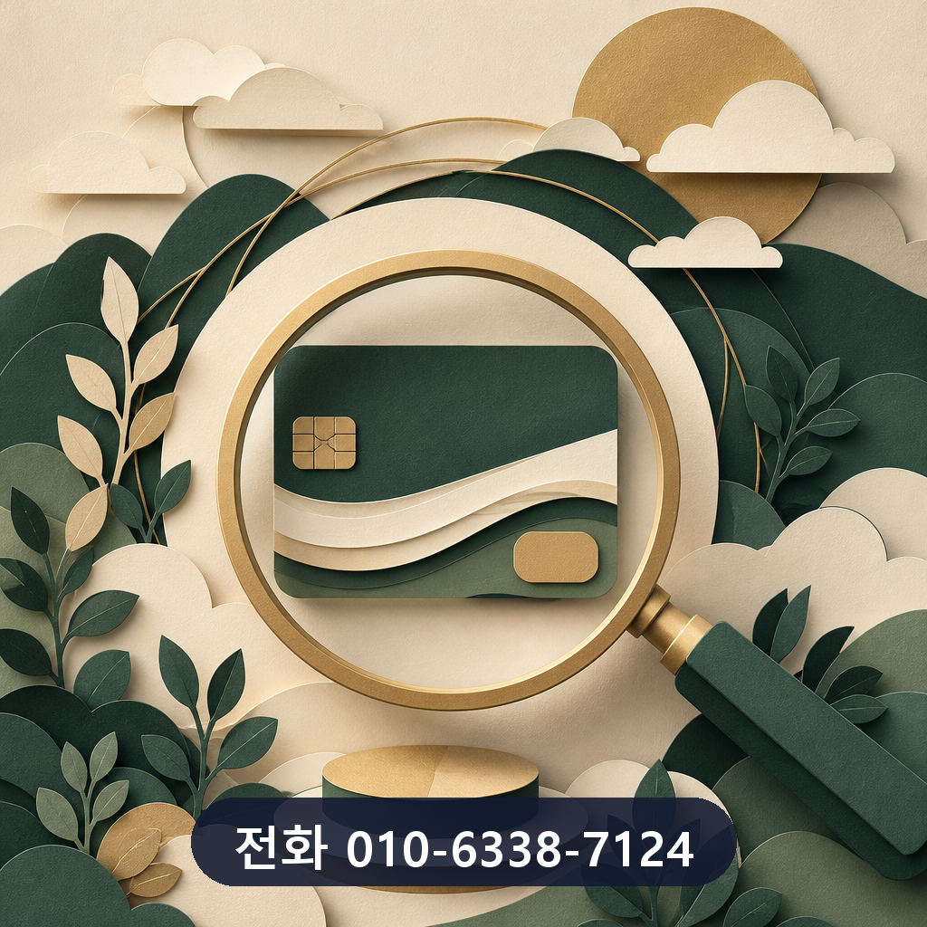 카드 할부 현금화 한도 확인 이미지