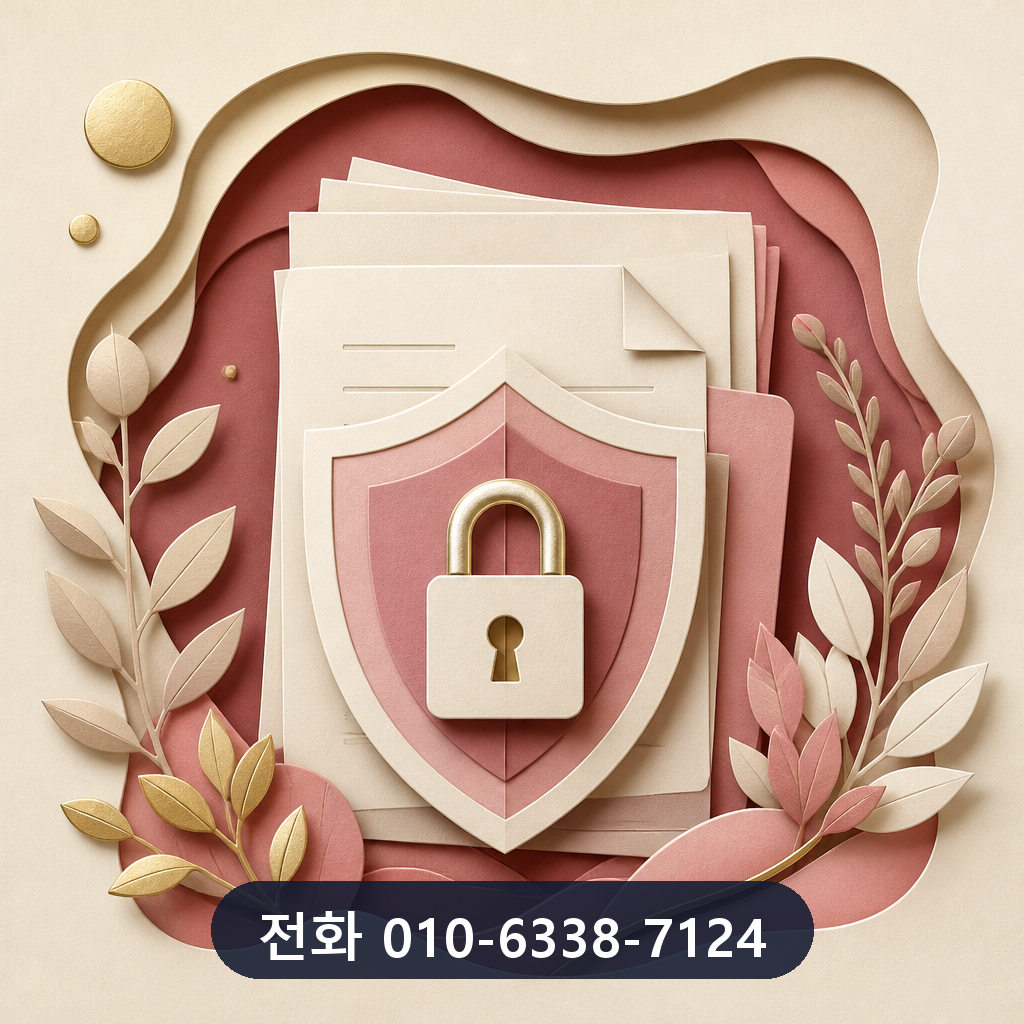 카드 할부 현금화 개인정보 보호 이미지